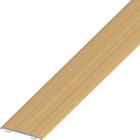 alfer Übergangsprofil 0.9 m, 37 x 2.5 mm Alu beschichtet sublimiert buche Übergangsprofil