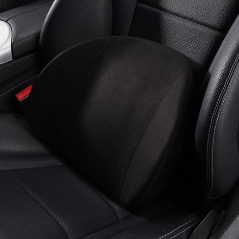 (Exklusiv in Südostasien erhältlich) Lendenwirbelstütze aus Memory-Schaum für Autositze (UVP: 229 THB) (Verkauf zusammen mit Produkt 16162301535) Schwarze Lendenwirbelstütze (1/2)