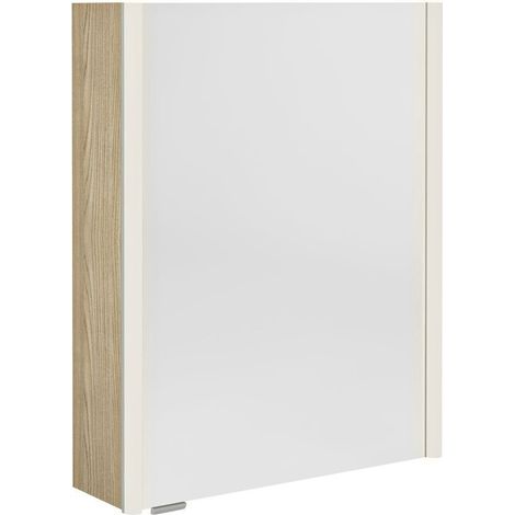 ALIX Armoire à miroir avec éclairage LED 56x70x17,5cm, gauche/droite, Elm Bardini