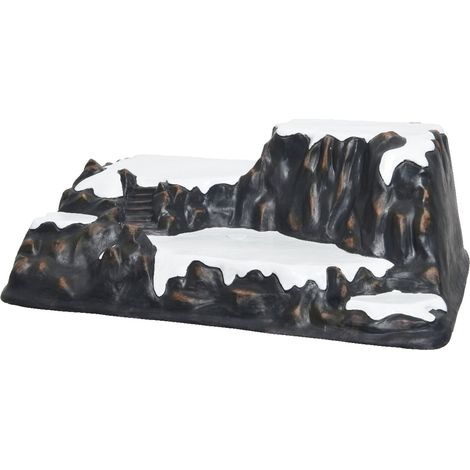 Montagna innevata per villaggio di Natale, decorazione natalizia da 54 cm (1/2)
