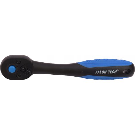 1/4" gebogene Ratsche 72T Falon-Tech Steckschlüssel CRV