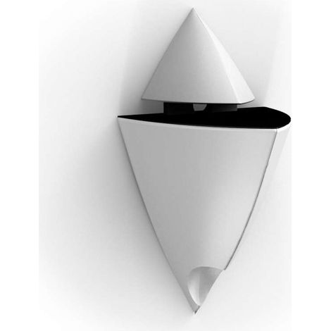 BOLIS ITALIA - 2 REGGIMENSOLE PER VETROICEBERG CM.6 BIANCO (1/3)