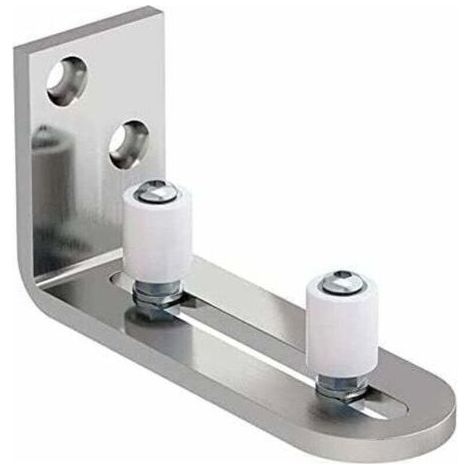 BARKBUSTERS Ajustable Guide de Plancher Mur / porte Guide Inférieur Pour Porte en Bois Coulissante Acier inoxydable (1/4)