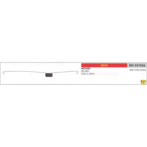 DAYE-Vergaserreglerfeder für Rasentraktormotor DG 450 (135 cc OHV) 037956