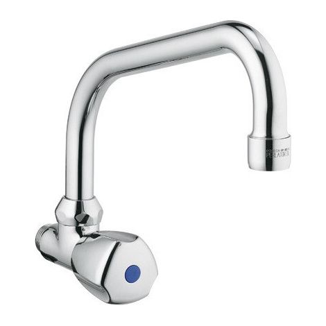 Válvula giratoria para fregadero STANDARD DN 15 Mango Terralux, metal KLUDI