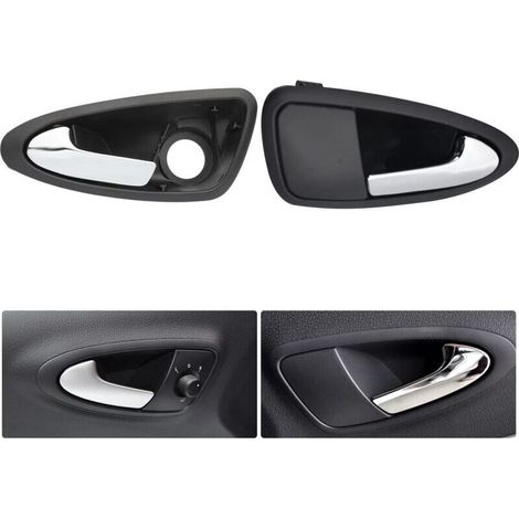 pour Seat Ibiza 6J Poignée de Porte 6J1837113A Chromée Conducteur Poignée Intérieure de Voiture Avant Gauche pour Ibiza 2009-2017 (1/5)