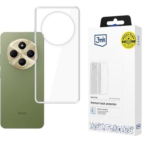 Funda transparente 3mk para Redmi 14C / Redmi A4 5G