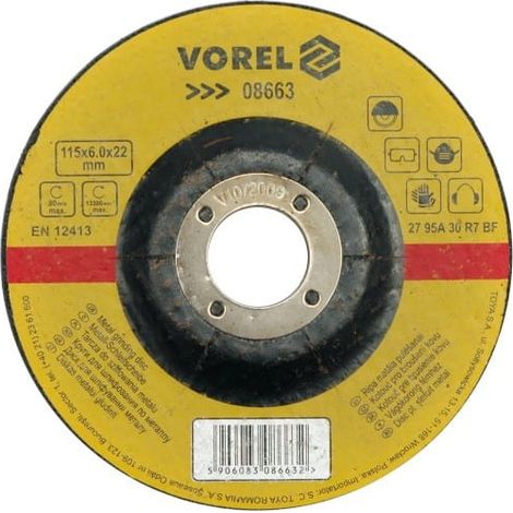 Disco abrasivo Vorel MET.1256,8