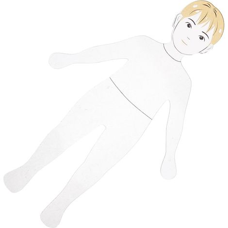 Règle en plastique pour le dessin de mode, gabarit silhouette (1/5)