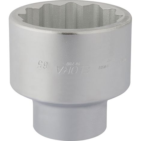 Draper 67434 Elora Bi-Hexagon Socket, 1"" Sq. Dr., 65mm (1/5)