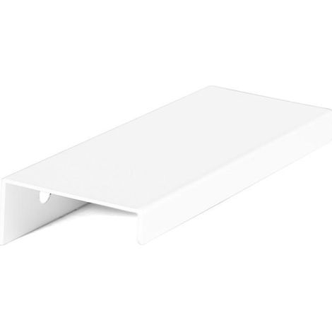 tirador aluminio modelo way acabado blanco mate dist. agujero dist. 64mm.