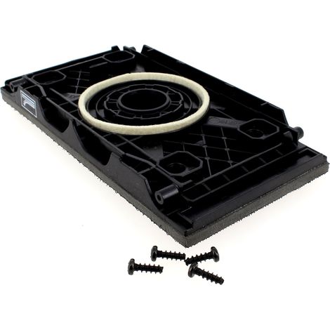 Plateau de ponçage 2610398584 – Patin pour ponceuse Skil – Compatible avec appareils 7361 et 7366 – Pour ponçage bois dur (1/2)