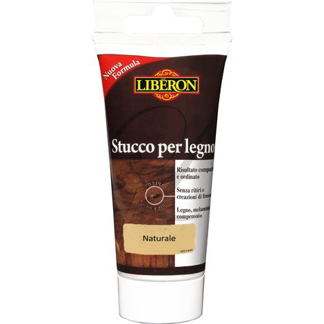 STUCCO V33 LIBERON PER LEGNO ALL'ACQUA COLORE NATURALE CONFEZIONE 50 GR (02117) (1/3)
