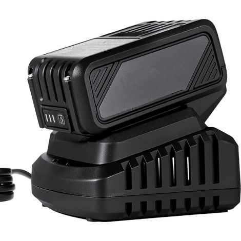 Mophorn Batteria Portatile e Caricabatteria, 20 V MAX, Batteria agli Ioni di Litio da 4,0 Ah, Capacità Elevata 4000 mAh, Compatibile con Utensili della Serie, per Sostituzione e Ricarica Veloce (1/5)