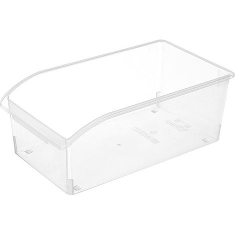 Ensemble d'organisation du réfrigérateur en 2 parties Boîtes de rangement pour l'armoire de cuisine (1/4)