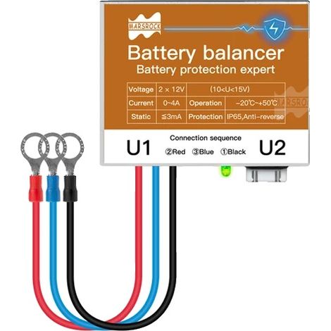 Bilanciatore di batteria, monitoraggio Bluetooth, equalizzazione della tensione, 1 pz-a (1/2)