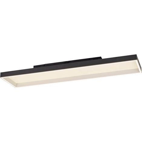 Plafonnier noir Q-Magong rectangulaire - 6317-18