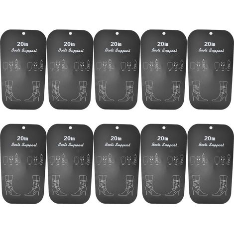 Support De Bottes En Pvc - Maintien De La Forme Et Ventilation - Pour Rangement Domestique Et Vitrine - Lot De 2 (1/5)