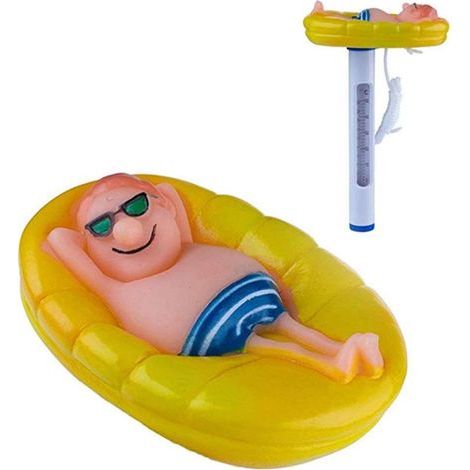 Outdoor-Elektrowerkzeuge, Filter, Thermometer, Kunststoff-Poolthermometer, Multifunktions-Badethermometer, praktisches Schwimmzubehör, Cartoon-Schwimmpool (Ja (1/5)