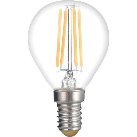 lampadina led "sferetta" luce calda, 60w e14