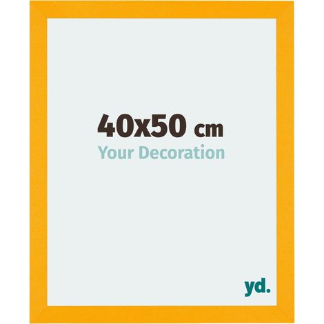 yd. - Cadre photo 40x50 - Jaune - MDF - Mura (1/5)