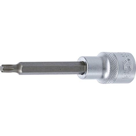 BGS Bit-Einsatz  Lunghezza 100  mm Attacco  quadro interno  12,5 mm  (1/2")  Profilo T  (per Torx)  T30 -  4471 (1/3)
