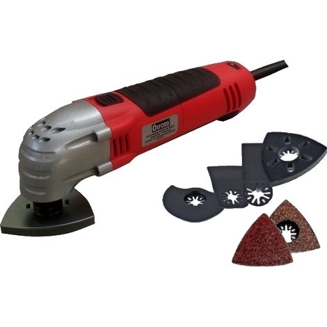 Utensile multiuso/multifunzione/Mini Smerigliatrice/Levigatrice triangolare con accessori 300W