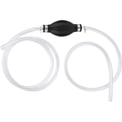 SHINING HOUSE Pompe Manuelle, Pompe de Transfert Carburant Universelle avec de Tuyau de Pression de Tube, Pompe a Carburant de Portable pour Transfert Liquide, Carburant, Essence, Diesel