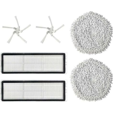 Kit d'Accessoires pour Aspirateur Robot W10 et W10 Pro - Pièces de Rechange et Nettoyage Complet (1/4)
