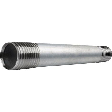 Raccord de tuyau galvanisé 1/2 pouce 40 cm