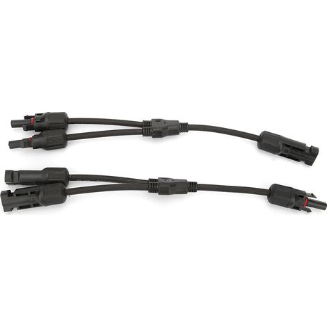 paire de connecteurs en Y pour câble adaptateur de panneau solaire, répartiteur (1/5)