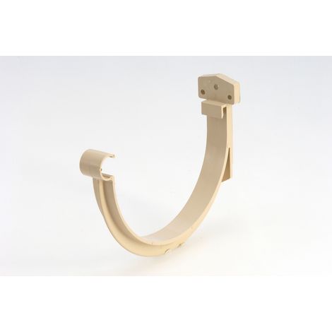 Gancio fascia per grondaia sviluppato 33 Xpci50 pvc beige N/A Girpi