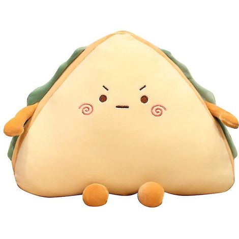 1 Stück Sandwich-Muster-Kuschelkissen