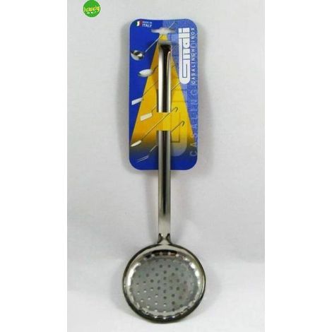 Schiumarola diametro 11 cm gnali acciaio inox leggero per cucina