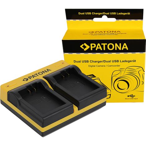 PATONA Dual Ladegerät für Nikon EN-EL25 EN-EL25 Z30 Z50 Z fc