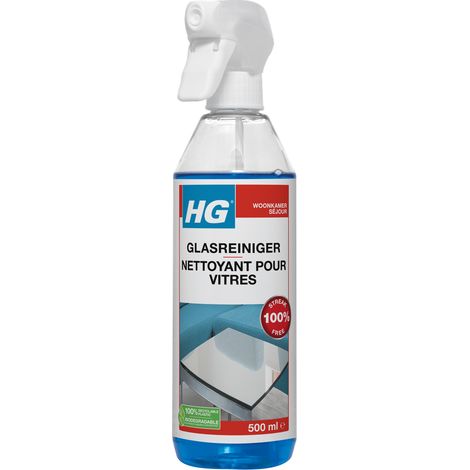 Spray nettoyant vitres hg sans traces application facile 500ml