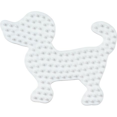 Plaque de base Hama pour perles à repasser Chien 2 (1/2)
