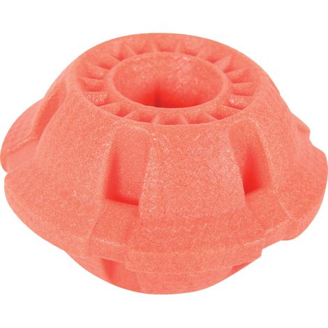 Jouet balle Moos ø 8 cm TPR flottant orange pour chien - zolux (1/2)