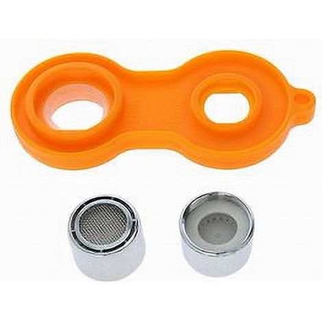 Trade Shop - SET 6PZ AERATOR FÜR RUBINETTI F22 ABS FILTERNETZ MIT KEY 87987 -