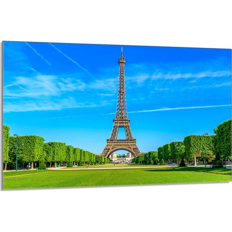 Placa protectora de vidrio para estufa 80x52 París (1/5)
