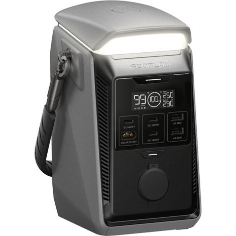 Station d'énergie portable TRAIL Plus 300DC 288Wh - Camping, outdoor - Ecoflow