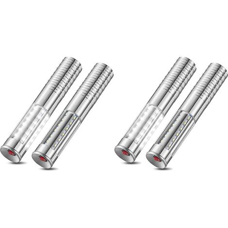 Lot de 4 guirlandes lumineuses LED stroboscopiques, réutilisables pour bouteilles de champagne, idéales pour les fêtes et les concerts, prise américaine. (1/5)