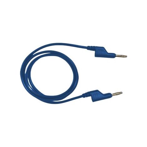 Cordons de test RS PRO, Bleu, 10A, 1000V, long. 250mm ( Prix pour 1 )