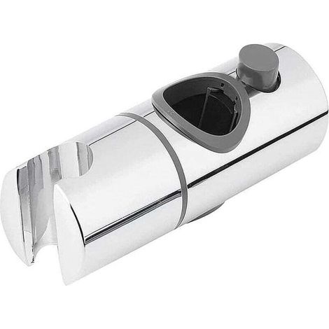 Support de Douche Réglable en ABS,Support de Pommeau de Douche pour Barre de Douche Ronde Standard de 25 mm (1/4)