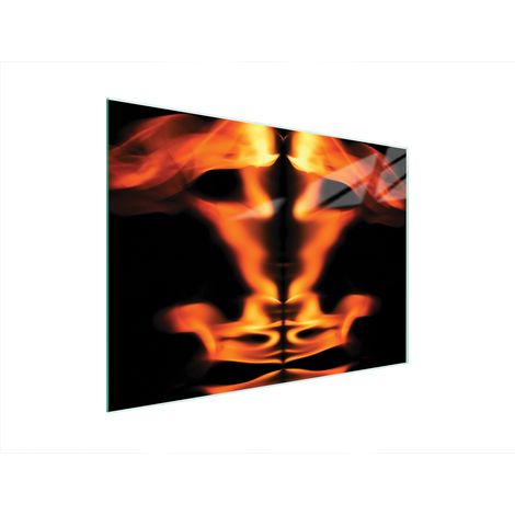 Glasschneidebrett 40x30 Feuer (1/5)
