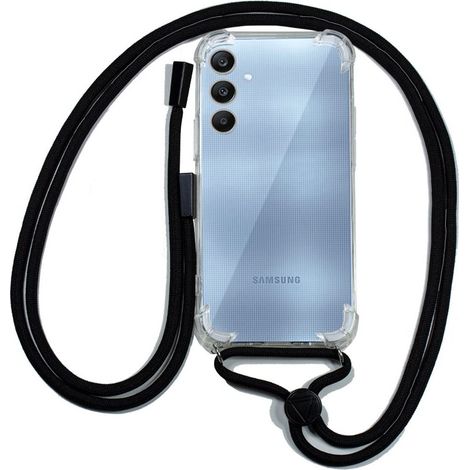 Carcasa COOL para Samsung A256 Galaxy A25 5G Cordón Negro
