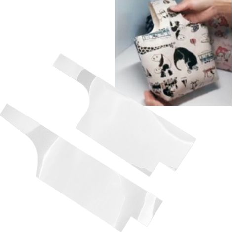 Règle de couture artisanale, gabarit de couture, gabarit de couture pour sac à provisions (ensemble de 2 pièces) (1/5)