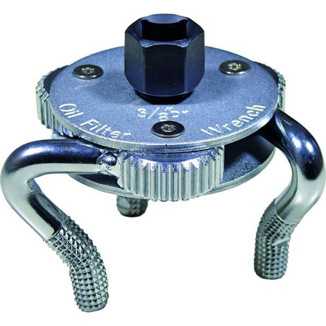 CHIAVE FILTRO OLIO TRE BRACCI ATTACCO ESAGONALE 21mm QUADRO FEMMINA 3/8" CONDOR