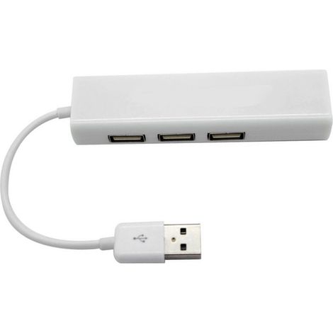 Hub USB vers RJ45 480 Mbps haut débit, câble en cuivre PVC, adaptateur USB vers Ethernet largement compatible avec téléphones et ordinateurs. (1/5)