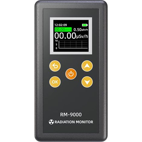 Compteur portatif de rayonnement nucléaire professionnel de haute précision pour hôpital laboratoire/compteur de moniteur (1/5)